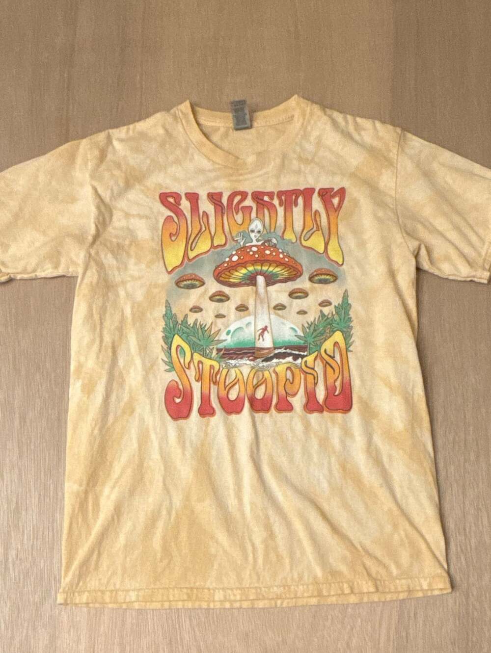 Slightly Stoopid Mushroom UFO Tie Dye Tee